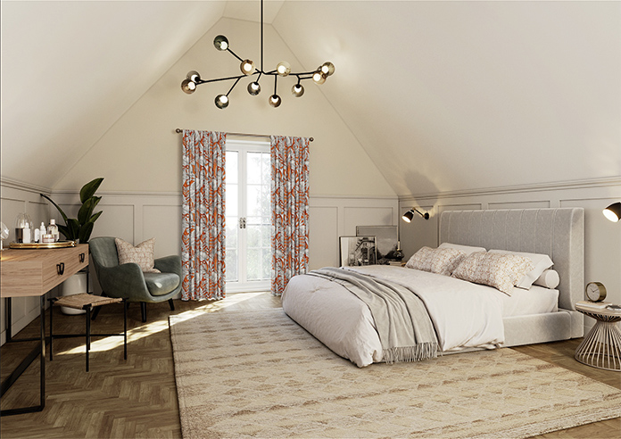 Caicos, Mandarin - Made to Measure Curtains - Image 7